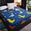 Waterproof Thicken Mattress Pad Protector Skin-Friendly Durable Fitted Sheet Bed Cover Latex Mat Cover 120x200 150x200 180x200