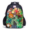 Ben10 Teenager Hacker Klassische Schwarze Schultasche Jungen Entlastende Rückenstütze Schultasche Grundschüler Tägliche Schulrucksack