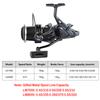 4.9:1 Carp Spinning Reel 15kg Brake Force Dual Brake Fishing Reel with Dual Spool for Fishing