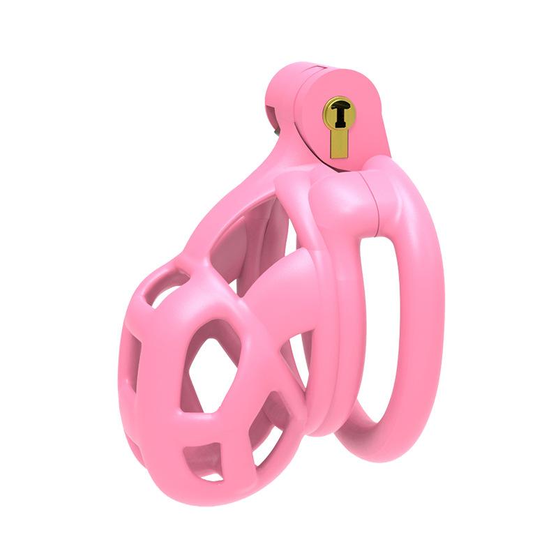 A and B Generations of Snake pink Breathable Chastity Lock for Men to Prevent Detachment Adult Erotic Toy