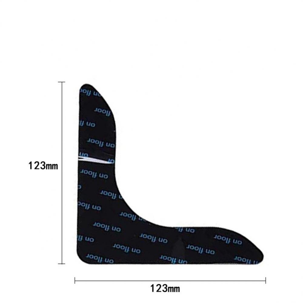 8Pcs/set Triangle Washable Reusable Rug Gripper Anti-skid Rubber Mat Non Slip Patch Tape for Tile Floors Carpets Corners Mat