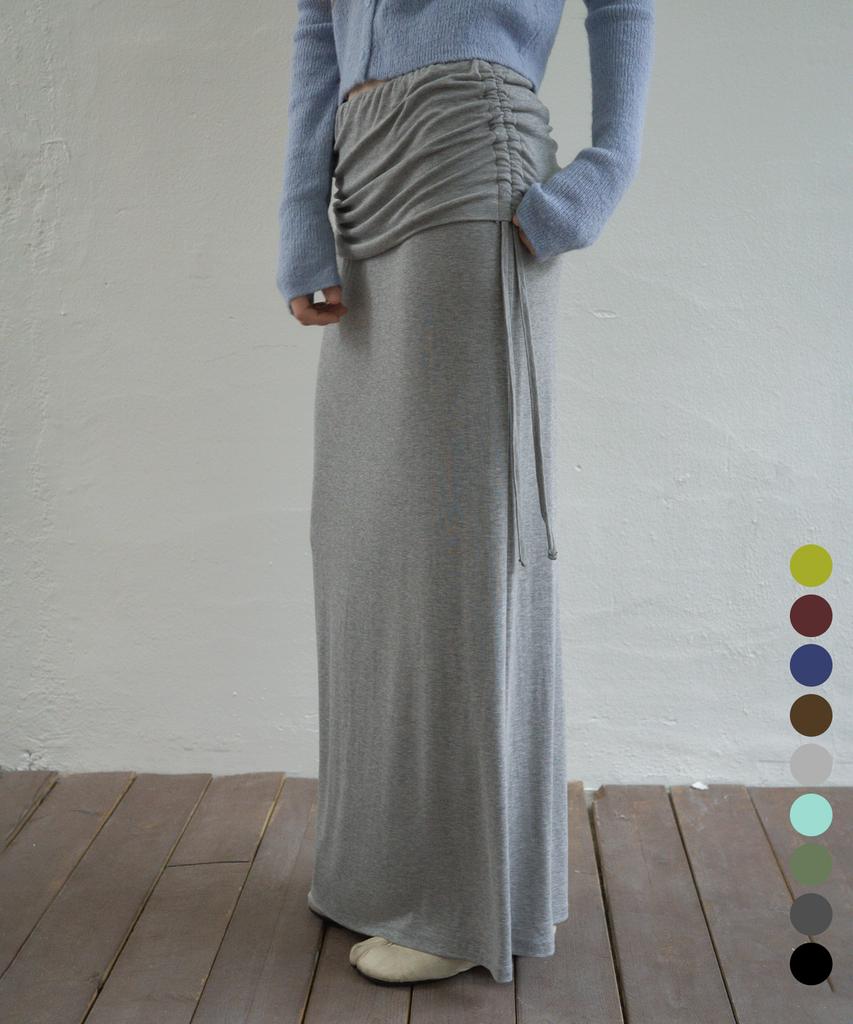 Cita Every Day Comfort Long Skirt_Cts618(10Color)