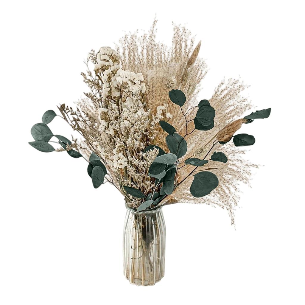 45pcs Dried Flower Bouquet, Natural Mix And Decoration, High-end Living Room Decoration