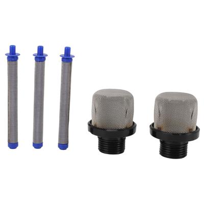 2 ks 288716 Sací sítko a 3 ks Filtrační sada pro bezvzduchové stříkací zařízení Omyvatelná Opakovaně použitelná