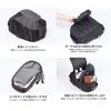 DEGNER SEAT TANK BAG Black NB-173