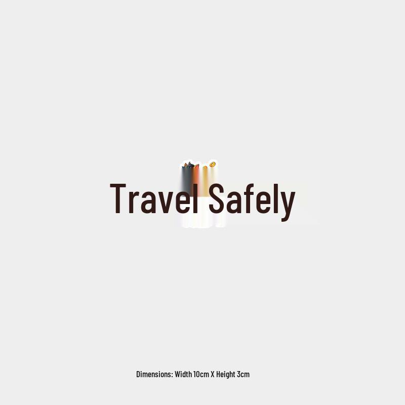 Instant Wealth Car Sticker: Reflective Rear Windshield Decor for Safe Entry and Exit