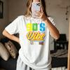 Retro Style 90s Vibe Tape Old School   T-Shirt Fashion Loose Harajuku Casual Short Sleeve Tshirt Summer Hip Hop Tees