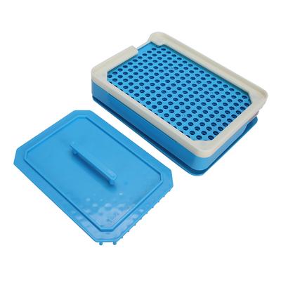 200 Holes 0# Capsule Filler Manual DIY Capsule Powder Pressing Filling Machine Plate Blue