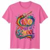 Happy 100 Days Of School Teachers Students Unisex Tshirt Unisexs Unisexs Tee