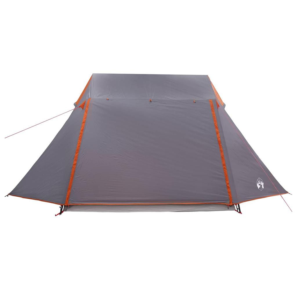 Tunnel Tent Gray and Orange 475 x 220 x 192 cm