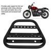 Motorcycle Rear Luggage Black Motorcycle Trunk Luggage Cargo Rack Luggage Rear Seat Accessory Replacement for Harley Street Scrambler 900 Rack,