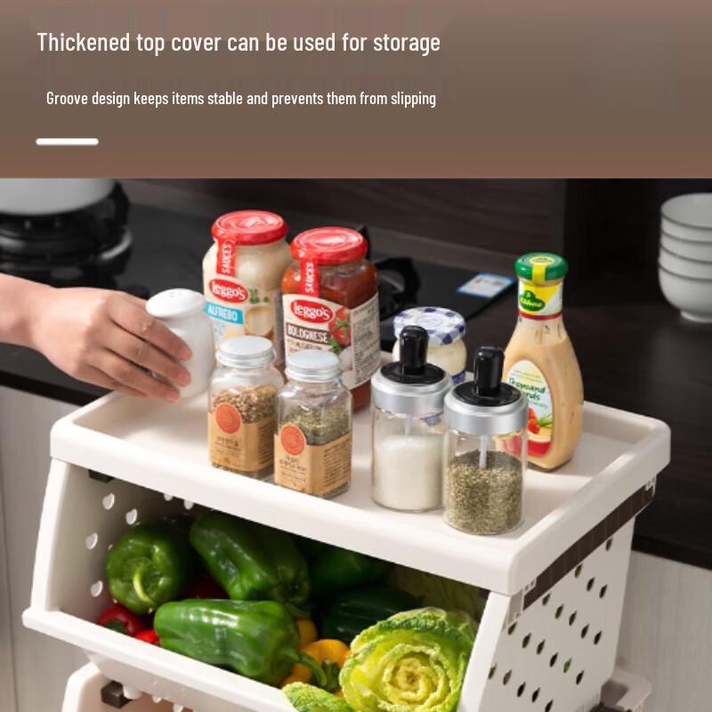 Aufbewahrungsregal für Küchengemüse