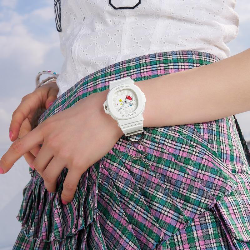 Casio Baby-G Women's Resin 100M Water Resistant Analog Shock Resistant Quartz Watch BGA-10-7APRB