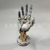 Punk Robotic Arm Resin Statue, Game Controller Bracket Hand Ornament, Unique Tabletop Decoration