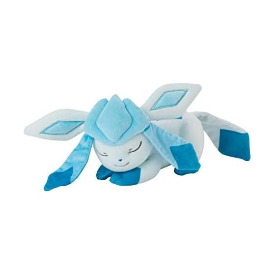 TAKARATOMY ARTS Pokemon Sleep Friend Мягкая игрушка S Glaceon Ширина приблизительно. 33см