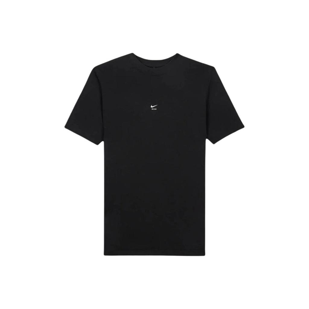 Nike 1017 Alyx 9SM Yoga Series SS24 Loose-Fit Solid Casual Crew Neck Pullover Short Sleeve T-Shirt Unisex Tops Black DR5356-010