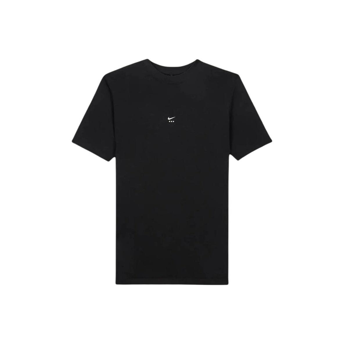 

Nike 1017 Alyx 9SM Yoga Series SS24 Свободный покрой, однотонный повседневный пуловер с круглым вырезом, футболка с короткими рукавами, топы унисекс, черный DR5356-010 M