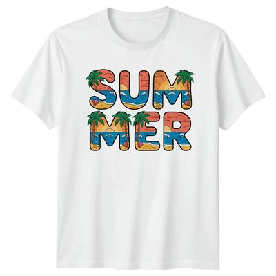 Summer T-Shirt Beach Tropical Summer Summer Gift For Him And Her