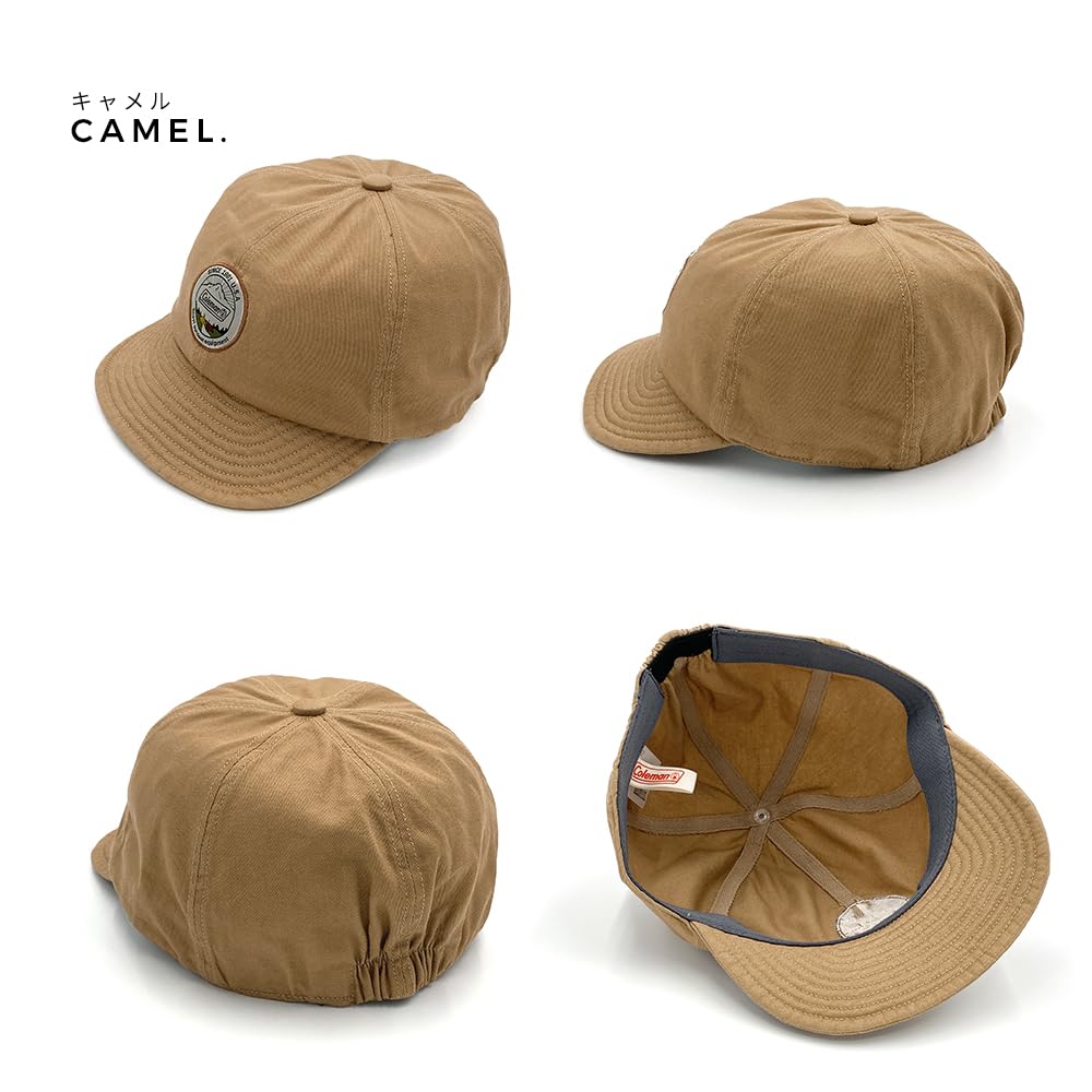 Ball Cap Number [Coleman] Men's Women's (JP, Size, 57.0 cm, 59.0 cm, Camel)