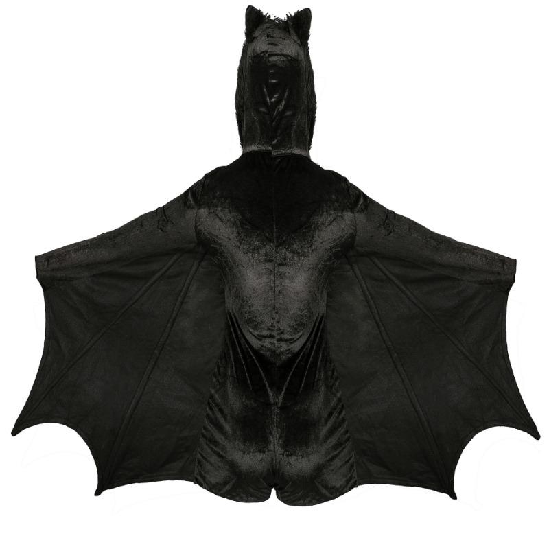 Plus Size Halloween Costume Adult Siamese Vampire Witch Diablo Bat Uniform