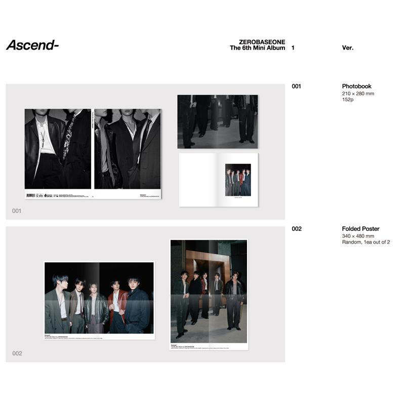 ZEROBASEONE – 6th Mini Album Ascend (Photobook Ver.)