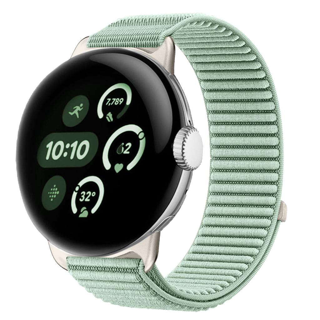 Nylon Loop Strap For Google Pixel Watch 4/3 45mm Sport Band for Google Pixel Watch 4/3/2/1 41mm Breathable Smartwatch Bracelet