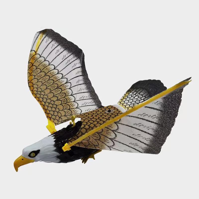 Jouet Aigle Volant Électrique Avec Ailes Battantes Lumière Lumineuse Et Musique Vive Pour Cadeaux d'Anniversaire d'Enfants Jouet d'Intérieur Extérieur