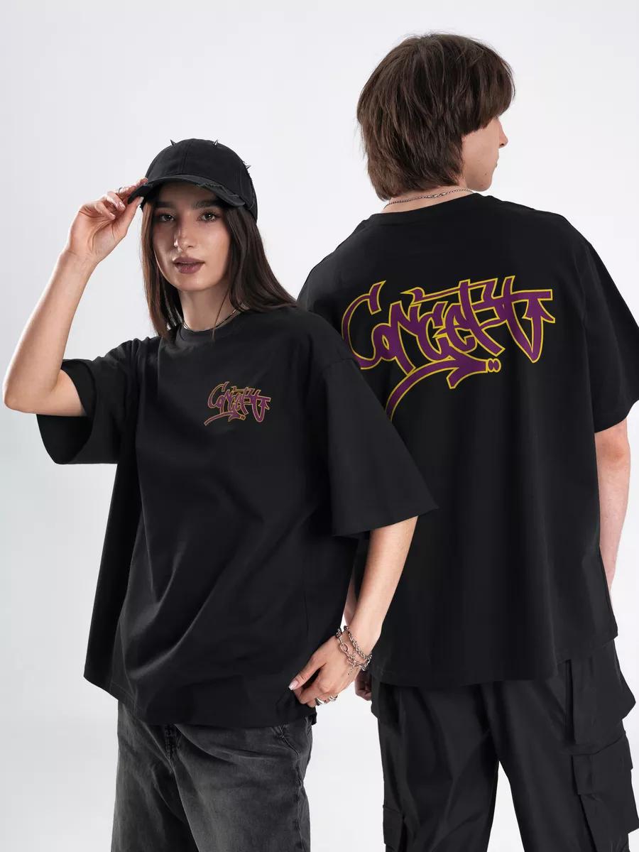 

Oversized T-shirt with print L