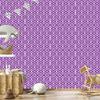 Wallpaper Geometric Pattern Purple and Lavender for Living Room and Bedroom 50x1000