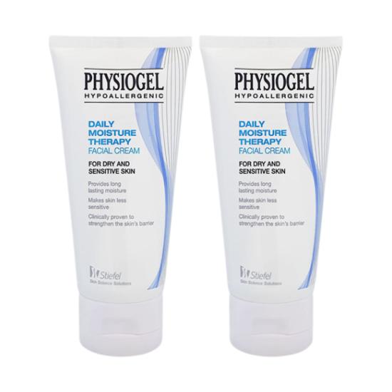Physiogel Daily Moisture Therapy Face Cream 75ml Duo For Dry & Sensitive Skin
