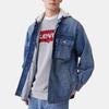 Levis Casual Washed Loose Versatile Long Sleeve Denim Jacket Men Jackets Washed-Blue 0017G-0000