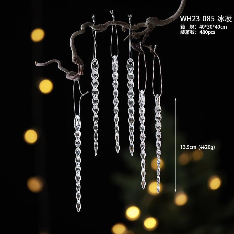 

Современные Акриловые Рождественские Елочные Игрушки Колокольчики Тыквенная Карета Карусель Балерина Минималистичный Роскошный Декор