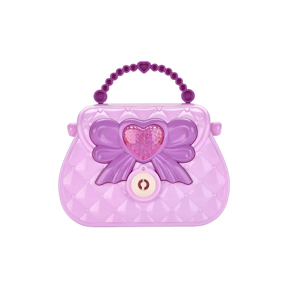 Simulated Play House Girls Bag Princess Messenger Bag Backpack Bubble Machine 68ml