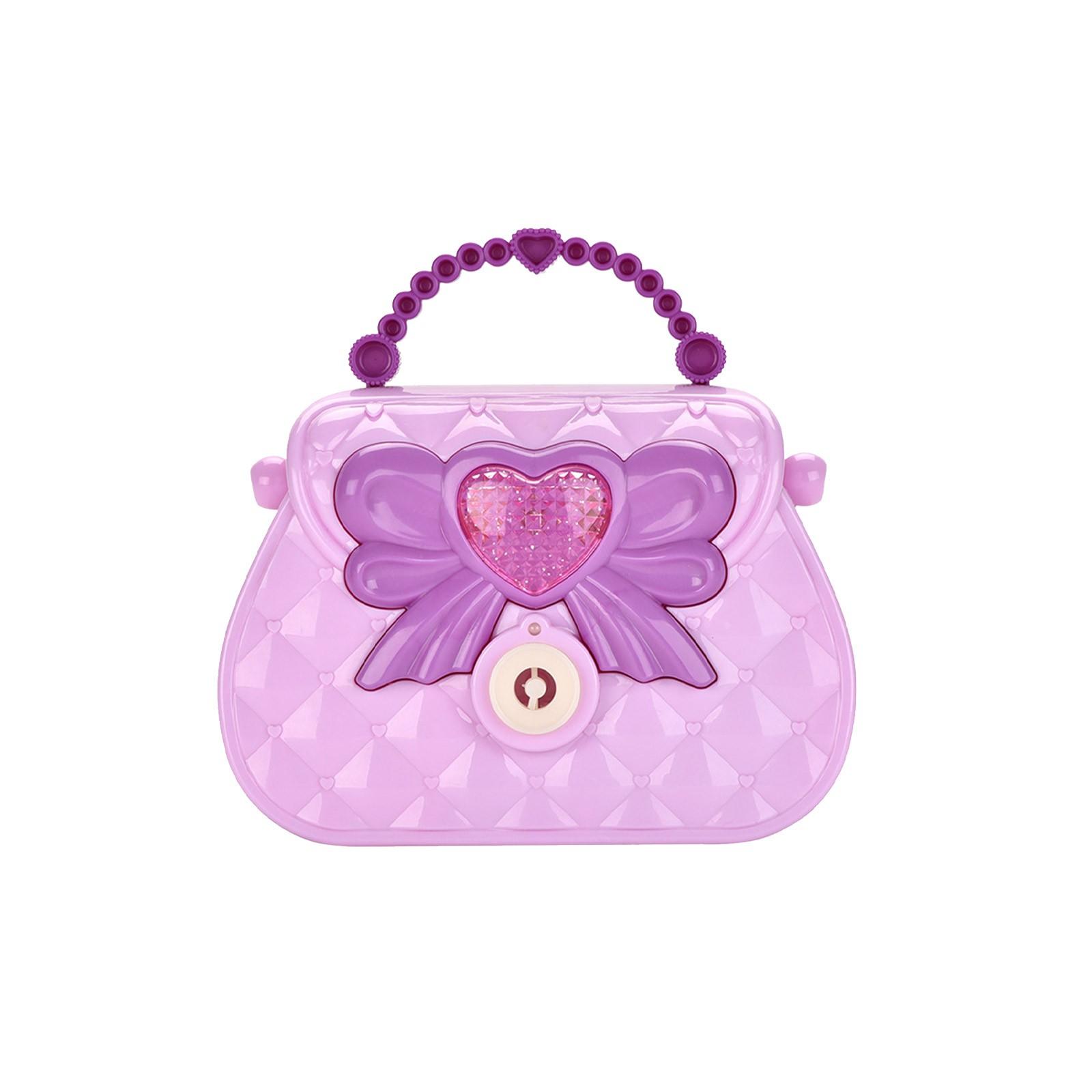 

Імітація ігрового будинку для дівчаток, сумка-сумка принцеси, рюкзак, машина для бульбашок 68 мл One Size