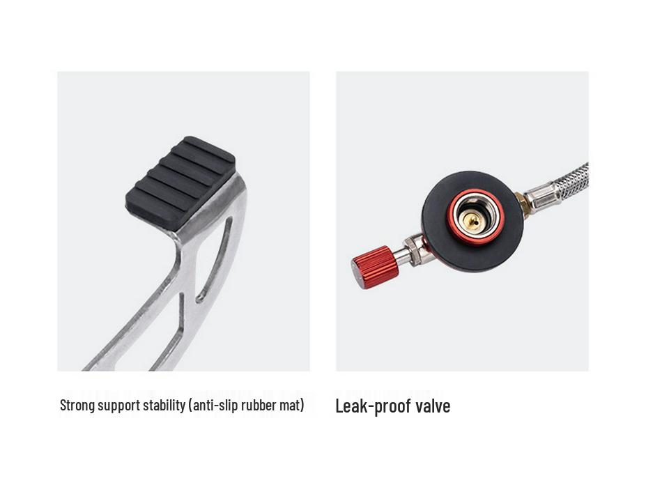 Biwei Portable Outdoor Gas Stove - Split-Type Camping Cookware for Picnics
