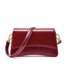 New versatile single shoulder messenger bag, cowhide high-quality niche baguette bag, high-end underarm bag, women's bag