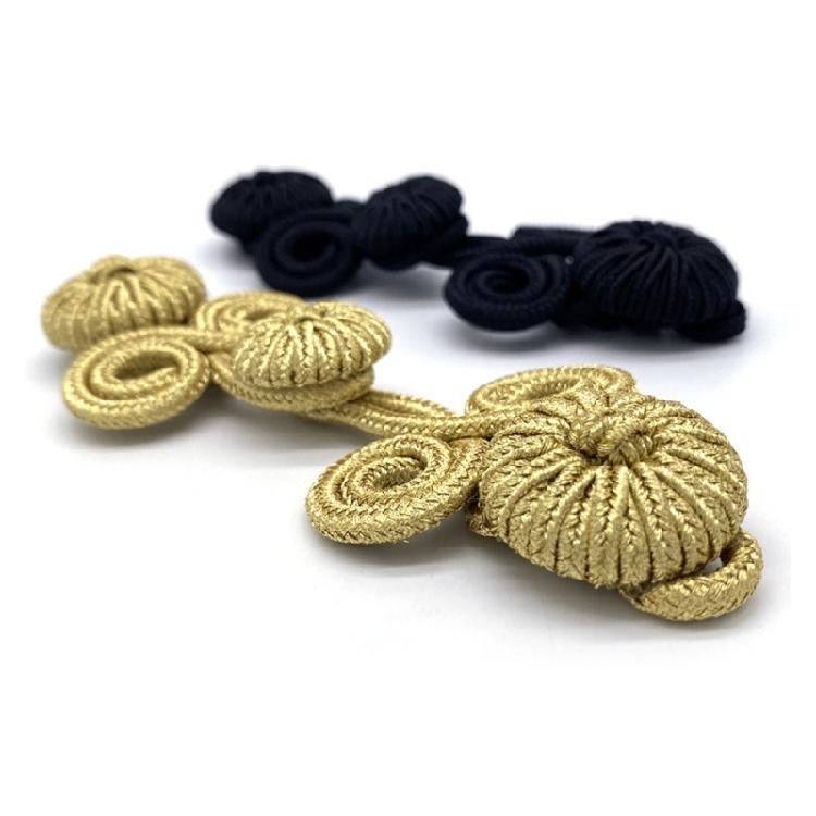 Nylon Wire Chinese Cheongsam Button Handmade Knot Fastener Closures for Sewing