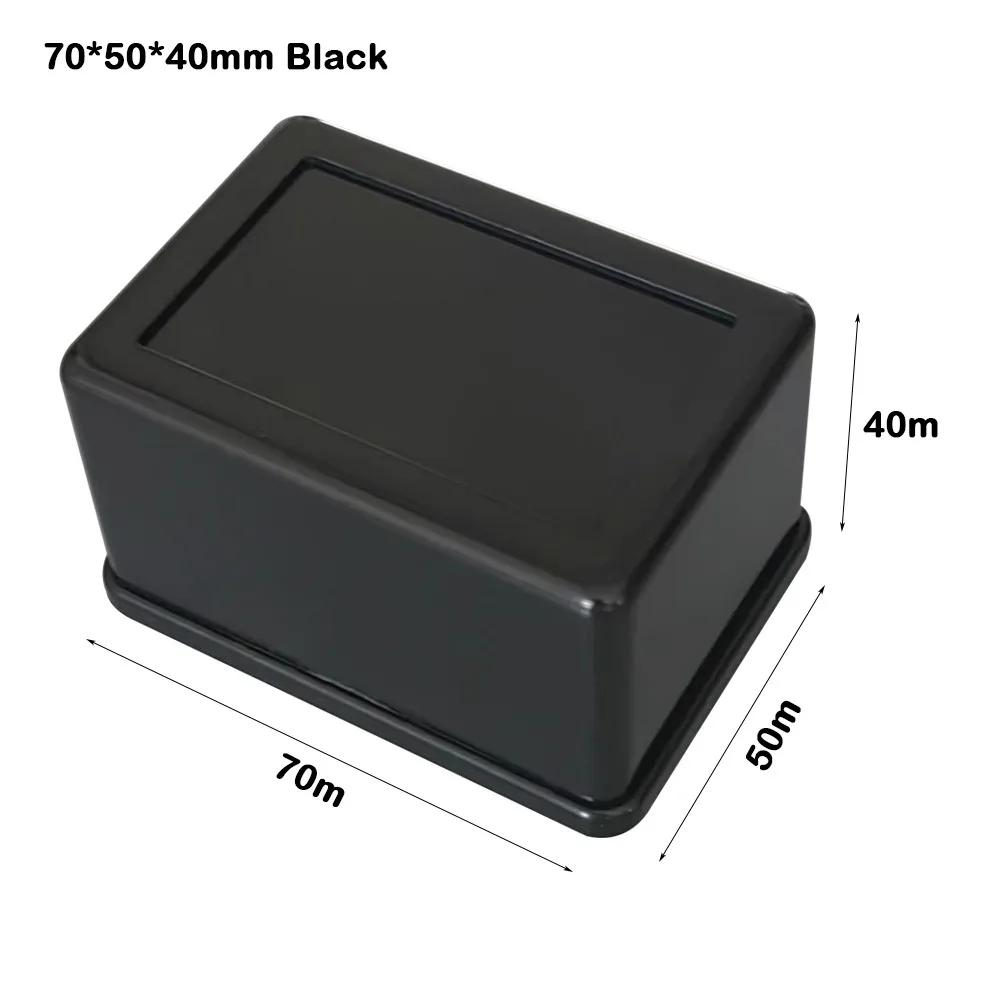 Waterproof Project Enclosure Boxes ABS Plastic 10 Styles Storage Case White Black Housing Instrument Case Electronic Supplies