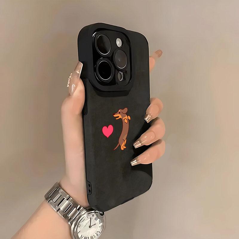 Fun Astronaut Print Shockproof Phone Case for iPhone 17 16 Pro 15 14 13 12 11 Pro Max Air X XR XS Max Leather Soft Cover