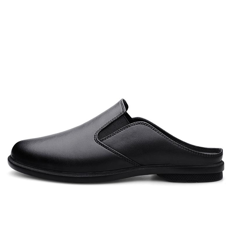 Herren Hollow Out Atmungsaktive Halbslipper Fahrschuhe Herren Casual Pantoletten Mokassins Bequeme Loafer für Herren Halbschuhe