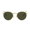 RayBan Occhiali da Sole Rotondi Vintage con Lenti Verdi e Montatura Rotonda in Metallo