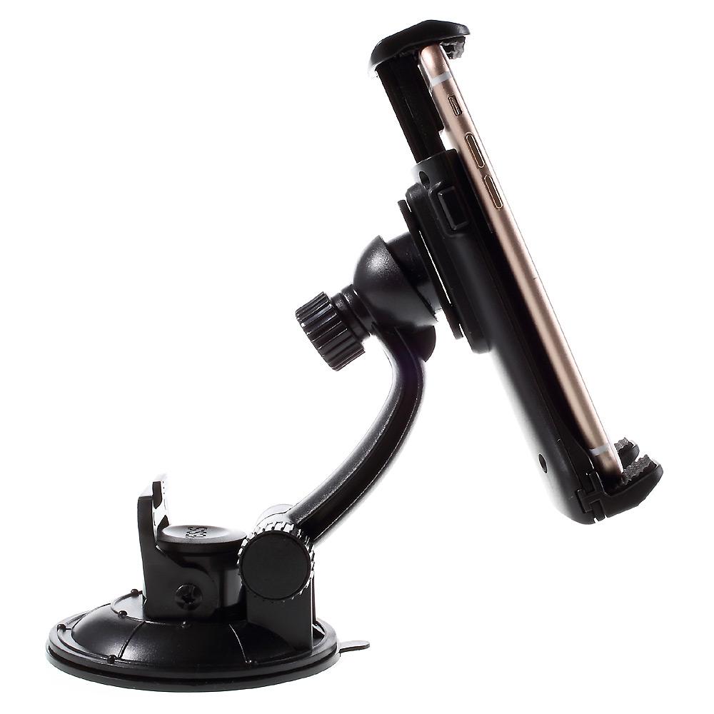 Universal Rotating Suction Cup Car Holder Mount for iPhone 6 Plus/iPad Air 2,Vertical Range: 110-180mm