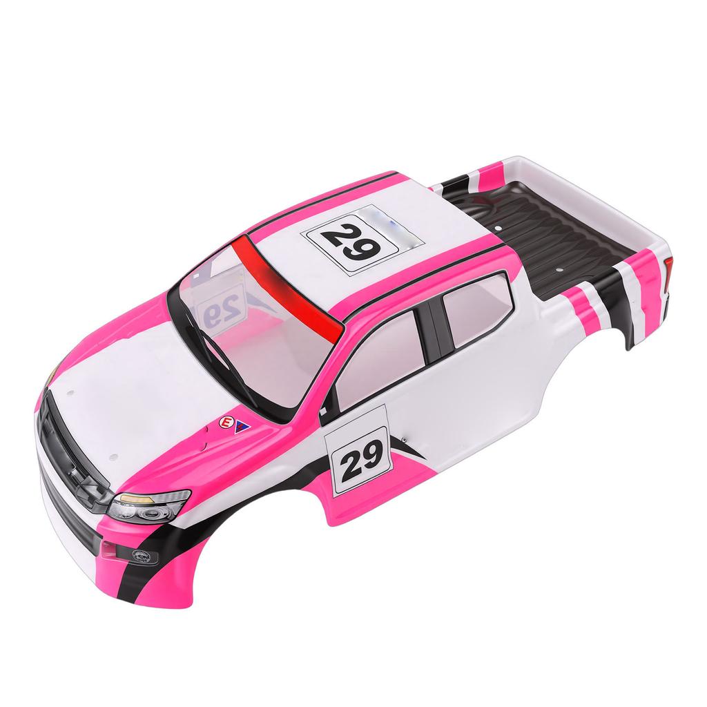 RC Car Shell Universal Cool Remote Control Truck Body Shell for 1 10 RC Car 26cm Wheelbase No.29 Roseate White