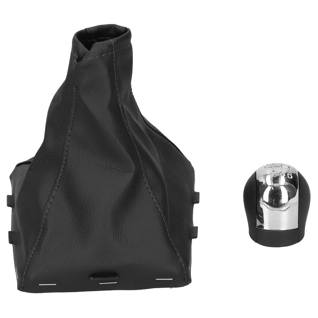6 Speed Gear Shift Knob with Gaiter Fit for Opel Vauxhall Vectra C Vectra B Corsa Astra 2002‑2005