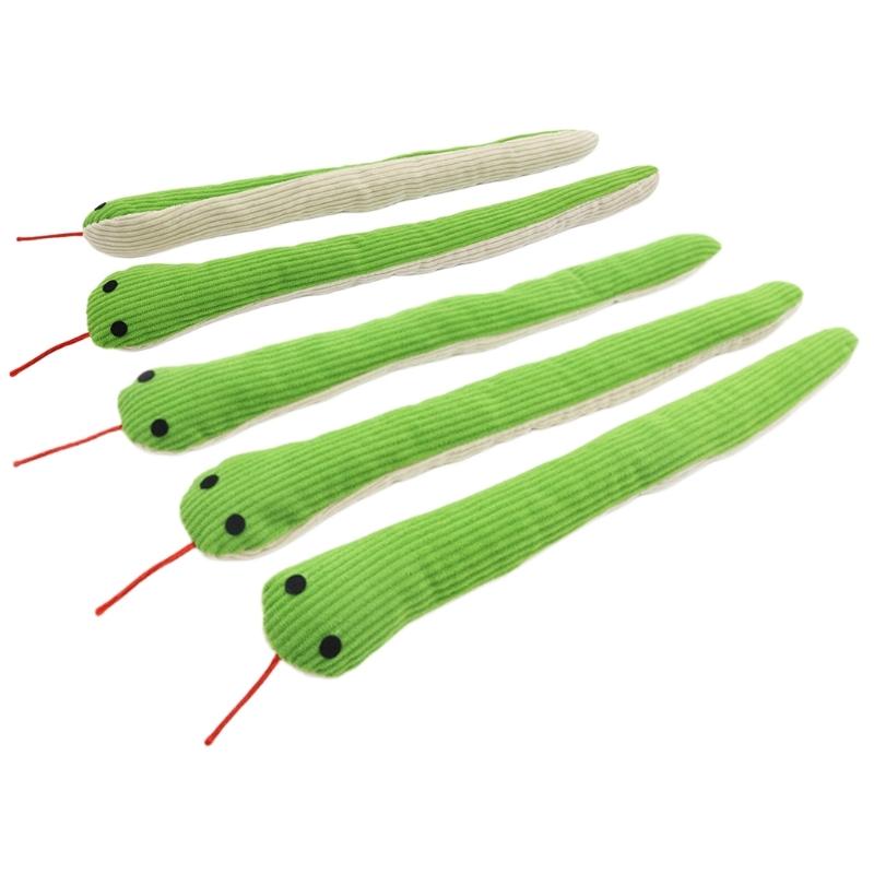 Wiggling Snake Designs Pet Toy For Kittens And Puppies With Chew Resistant Fabric 36cm Pet Plaything
