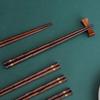 Sushi Noodles Wooden Rustic Elegant Reusable Flatware Chopsticks Tableware Kitchen Utensils
