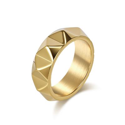 2026 Tapered Ring Men's Niche Personality Self-Defense Broken Window Finger Tiger Ring