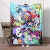 Multiple Sizes Classic Games TV Man Cartoon Printed Blanket Warm Soft and Comfortable Home Travel Sofa Bedding Cover Blanket