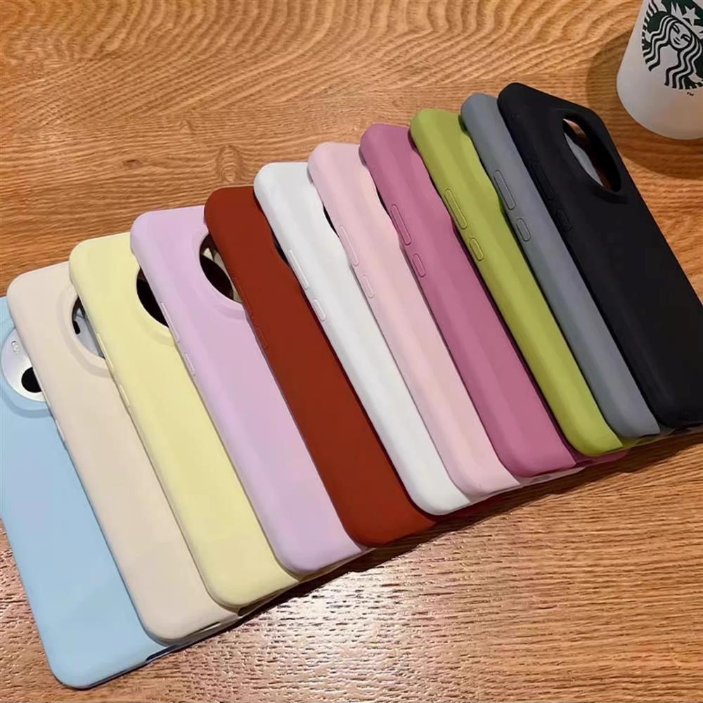 Applicable To Honor Magic1pro Mobile Phone Case Liquid Silicone New Magic1 Solid Color All-inclusive Anti-drop Protective Case