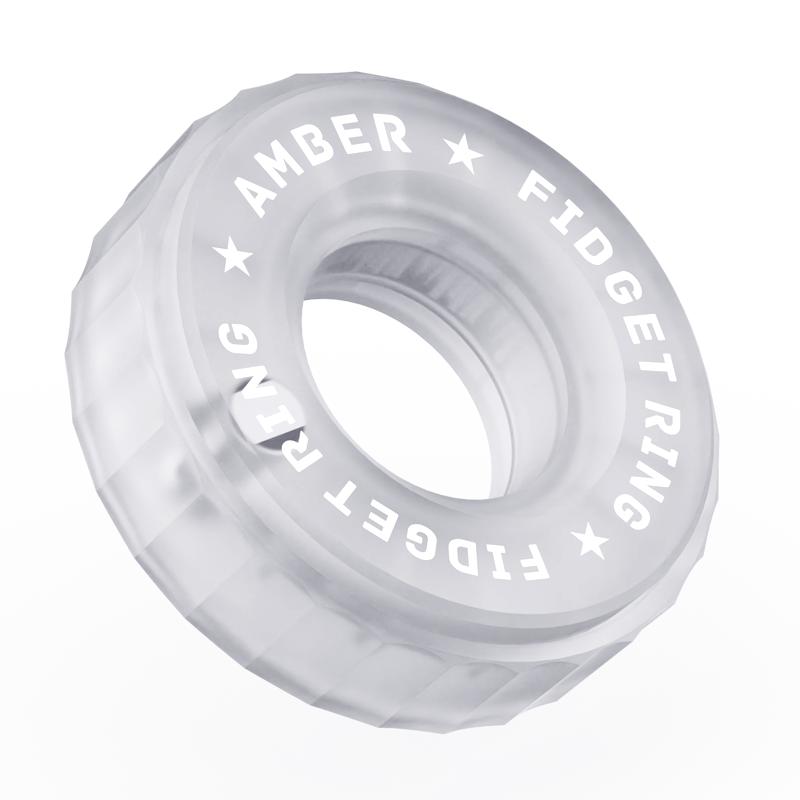 Ratchet Fidget Ring Fidget Slider Adult EDC Metal Fidget Toys ADHD Hand Spinner Stress Relief Toys Office Toy Adult Gift